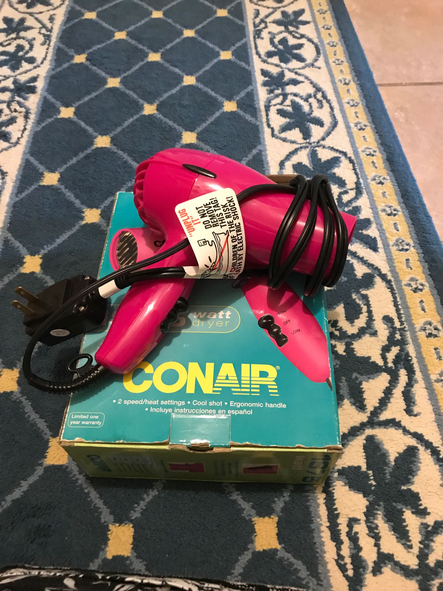 Con air blow dryer