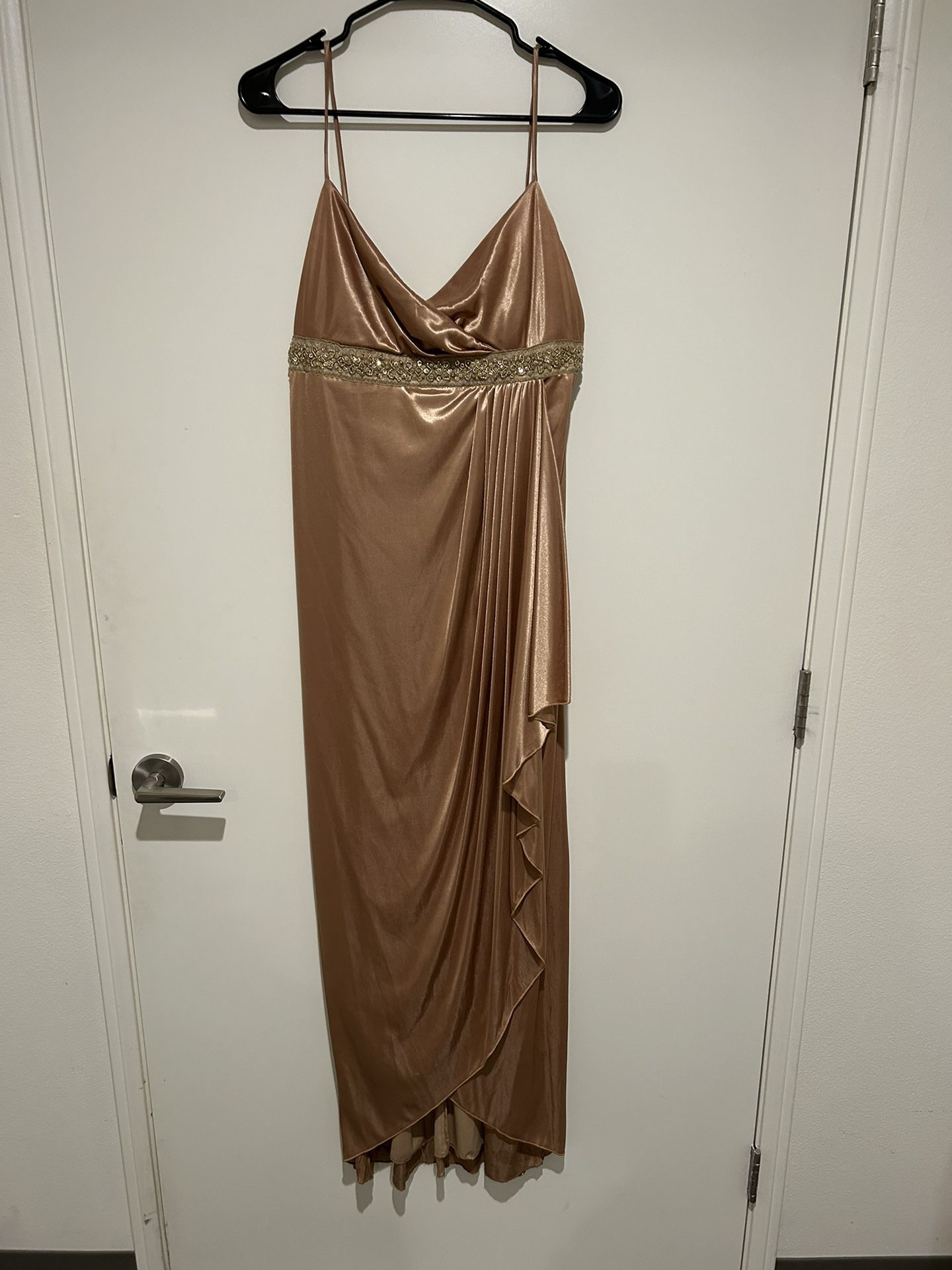 Gold Dress Size L
