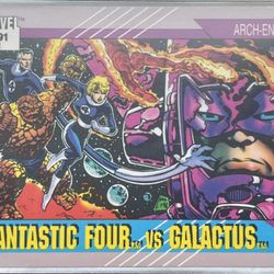 Fantastic Four Versus Galactus Trading Card 1991/2 In Stock 