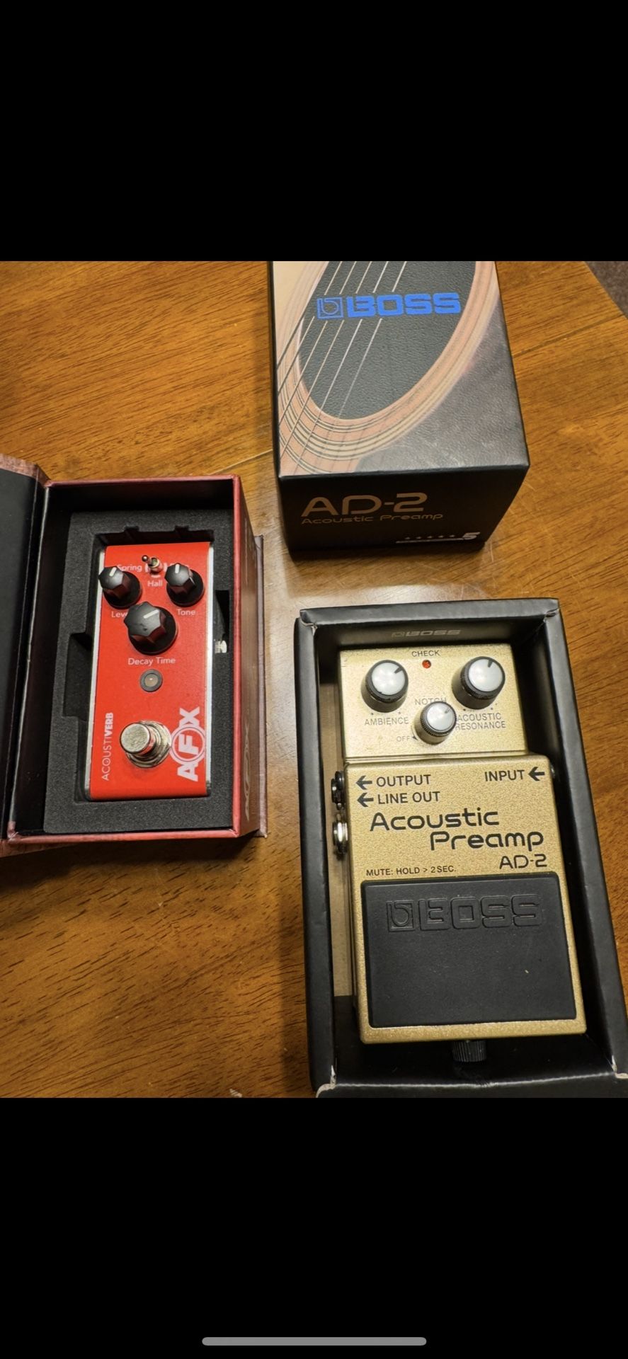 Acoustic Guitar Pedals