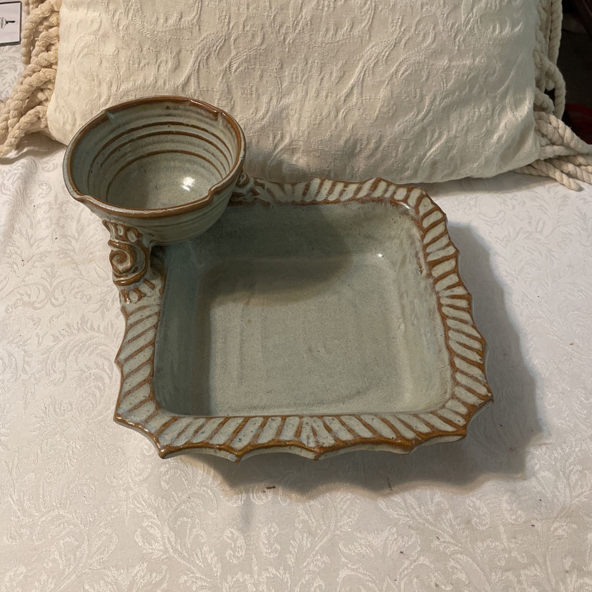 Handcrafted Ceramic Serving Bowl