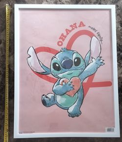 Framed Stitch poster