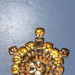 Vintage turtle brooch