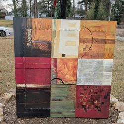 Large Canvas Wall Art – “Compartments II” by Kurt Morrison