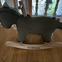 Pottery Barn Kids Dinosaur Rocker 