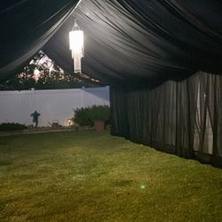 Draping Canopy Tables Chairs Linen etc..wedding Baby Shower Birthday XV