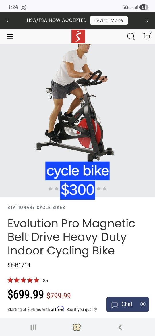 Exercise Bike 