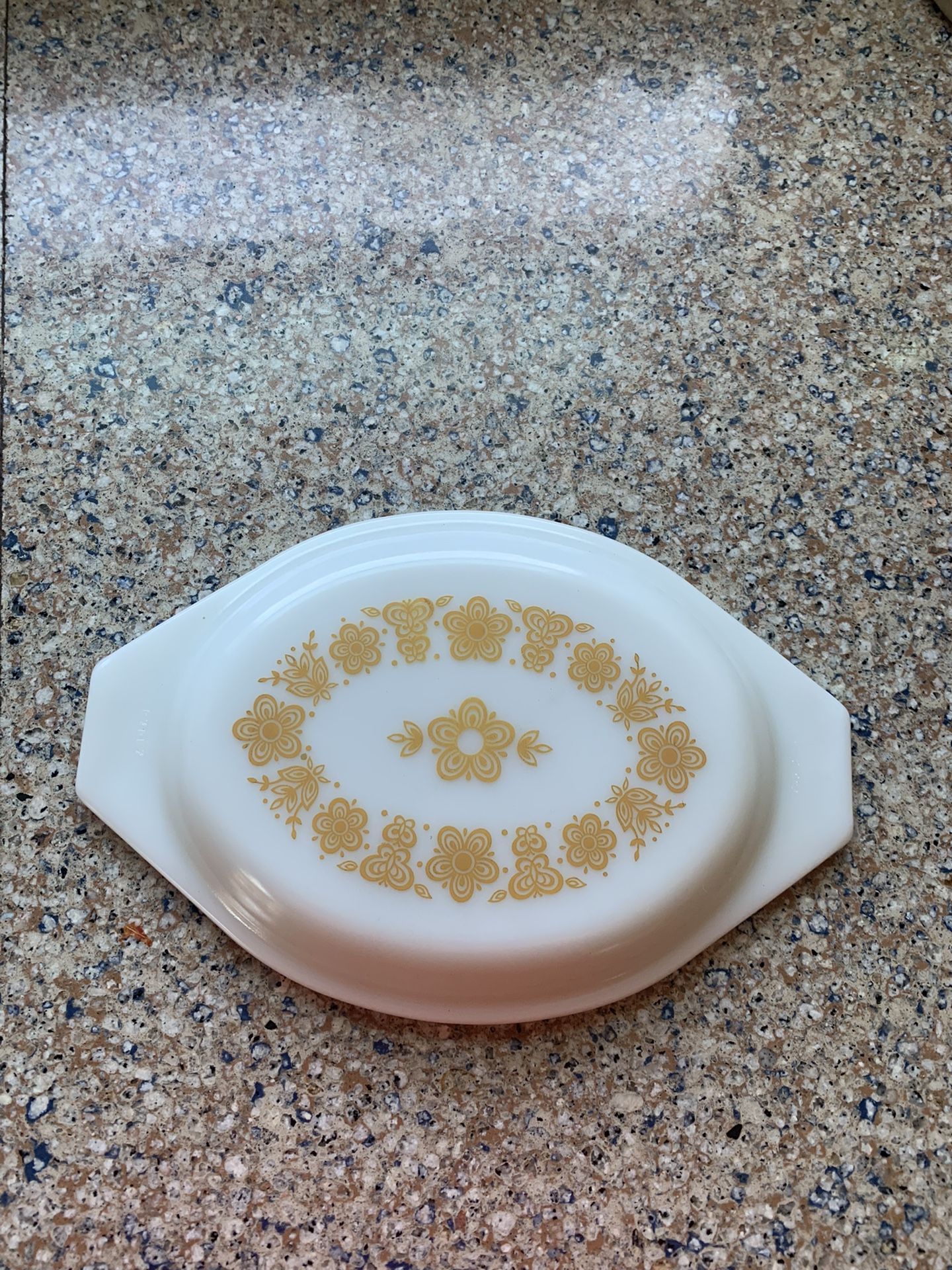 Vintage Pyrex Gold Butterfly