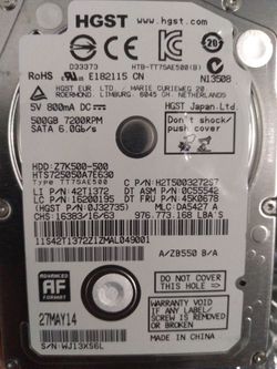 2.5 Laptop HDD