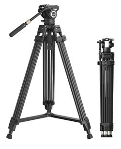 SmallRig Professional Carbon Fiber Camera Tripod AD-80S
