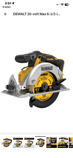 Dewalt 6.5 brushless saw