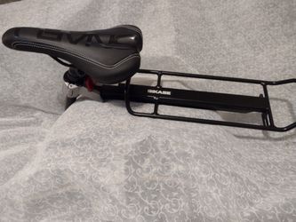 Real Bike Rack Heavy Duty Including The Seat And The Back Post It Is Designed To Be Attached To The Seat Post And For Fat Tire Bikes