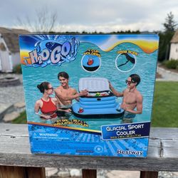 H2OGO! 9.43 gal Soft Sided Cooler, Blue New