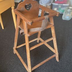 Vintage High Chair 