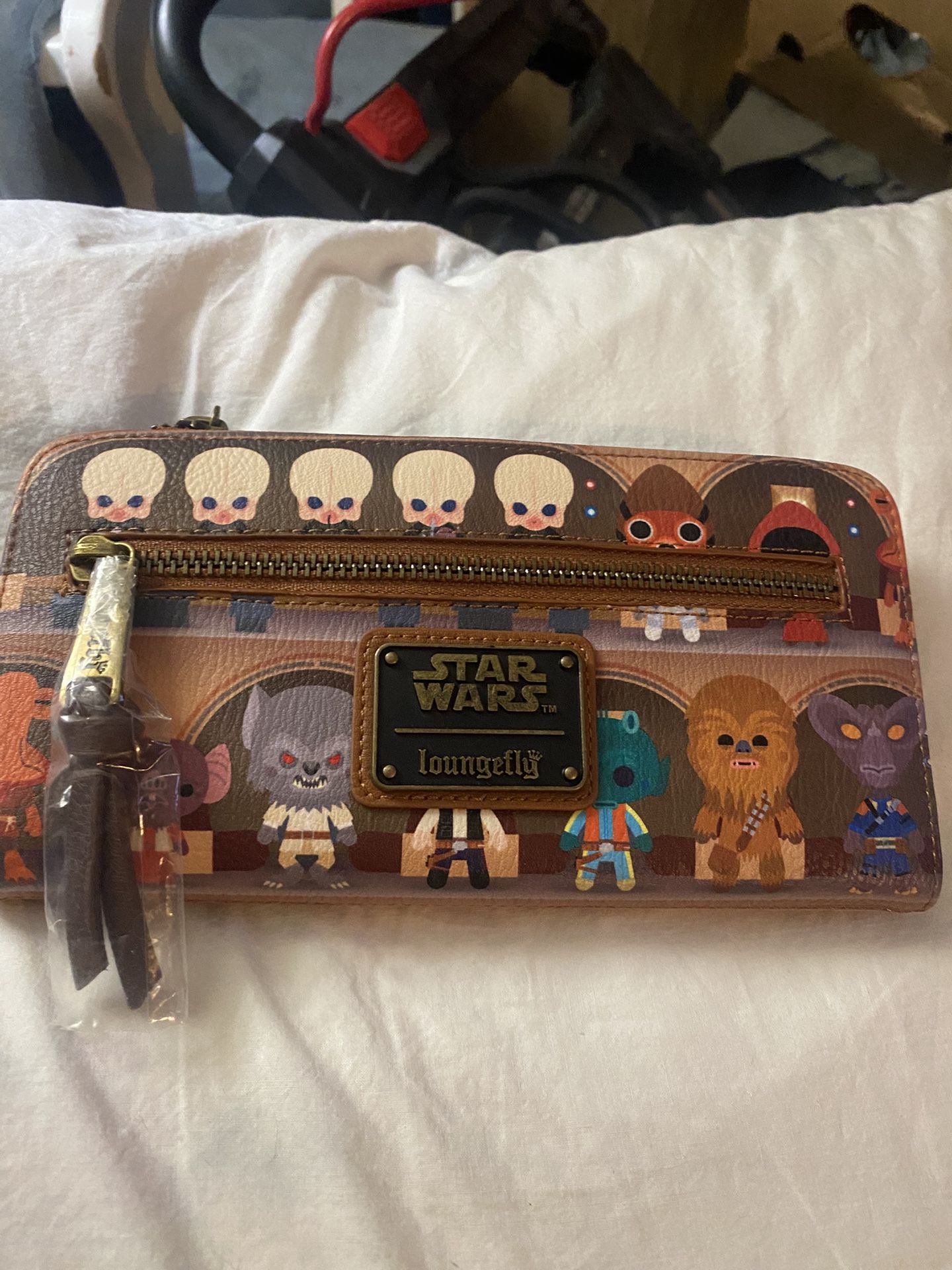 STAR WARS Loungefly  Brown Carácter Wallet