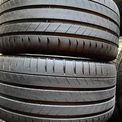 Pair Of 265 40 21 Michelin Latitude Sport Tires 