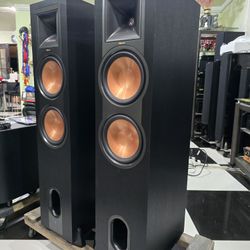 Klipsch R 28PF 1000 watts peak ( pair) Powered Amplifier Speakers 🔊 total system power Bluetooth wireless technology with aptX Phono Preamp built in 