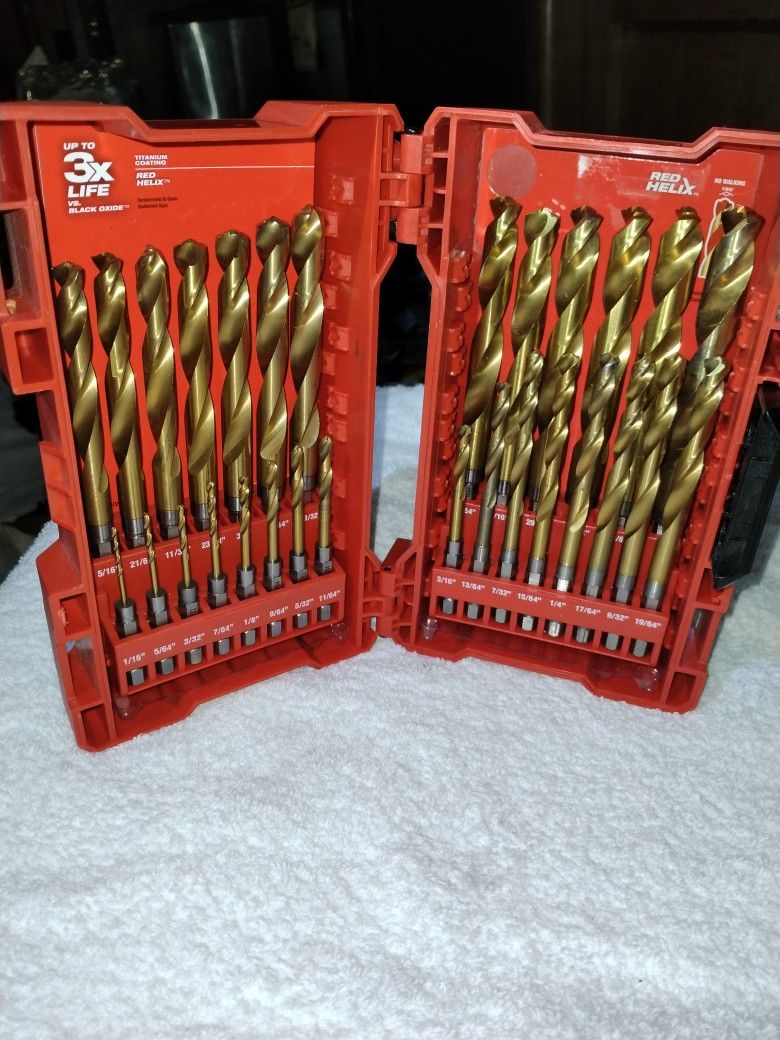 Milwaukee Shockwave Titanium Impact Duty Drill Bits!