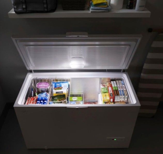 Whirlpool 16-cu Ft Chest Freezer/fridge - Lock And Key Garage Ready Cold Plunge Conversion