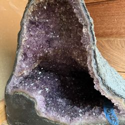 Natural Amethyst Geode | Deep Purple Crystals| Santa Barbara Pickup