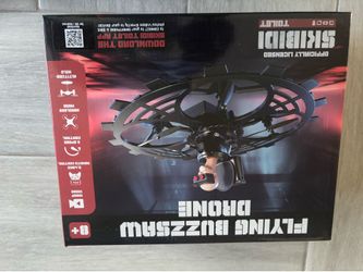 Force1 Officially Licensed Skibidi Toilet Toy RC Drone- Jetpack Flying Buzzsaw Drones, Headless Mode, Altitude Hold, Speed Control, Rechargeable 2.4GH