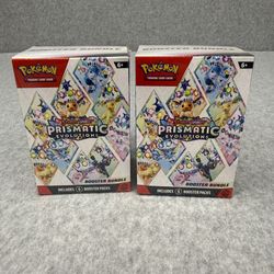 Prismatic Evolutions Booster Bundles (2) Pokemon