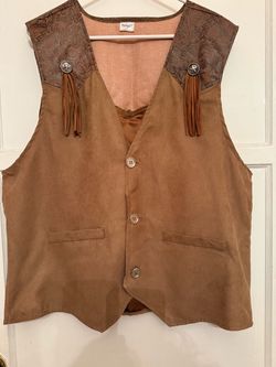 Spirit -Western Fringe Vest XL