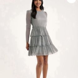 Cocktail Metallic Shiny Dress Size 8 - Pickup From Northridge Area