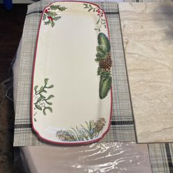 Christmas Serving Plate