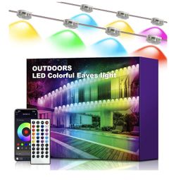 Outdoor Permanent Lights 50ft New