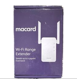 macard RE1200 Wi-Fi Range Extender Dual Band 2.4/5GHz 1200Mbps White