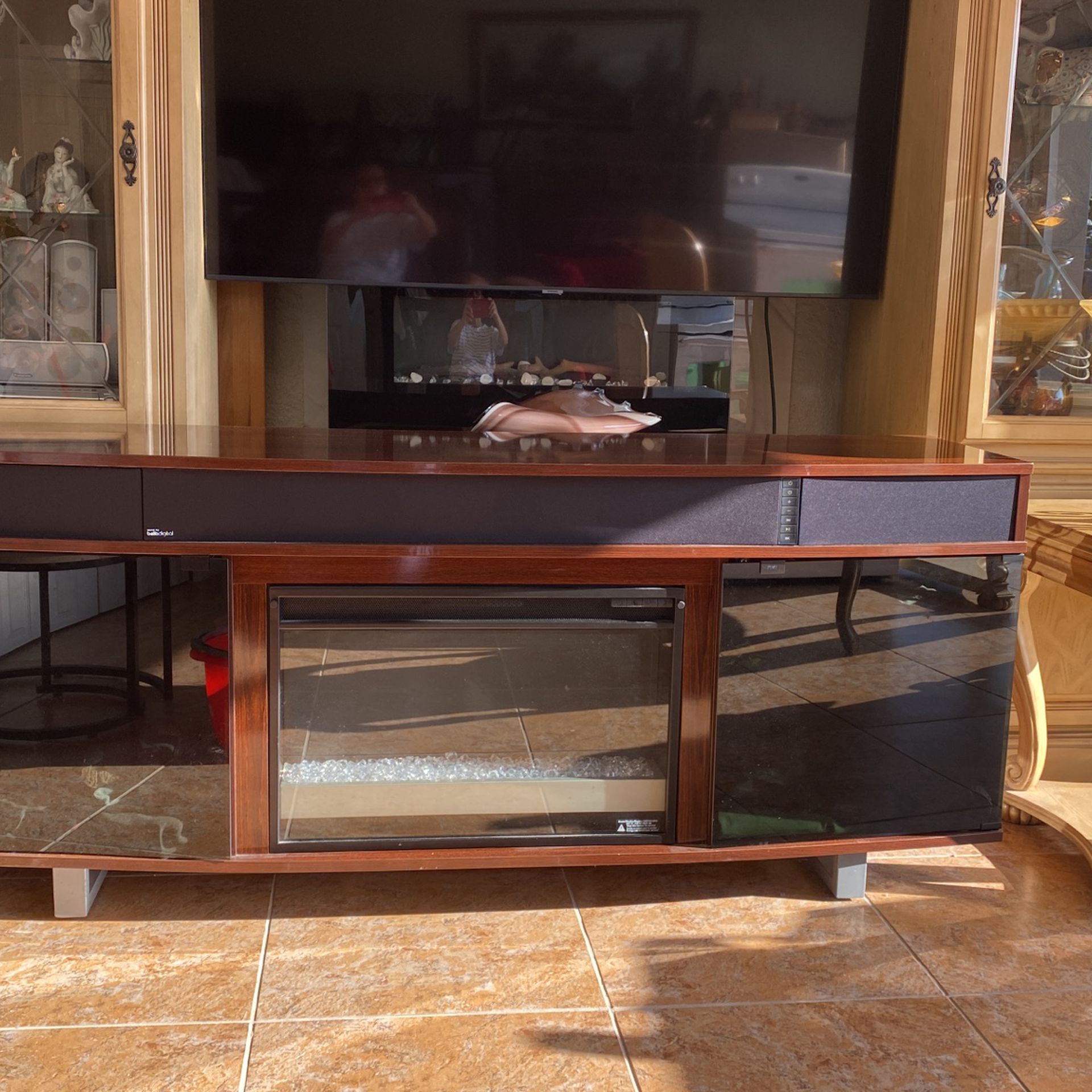 TV Stand Fire Place