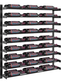 VintageView 54 Bottle Wall Mounted Wine Rack - brand new