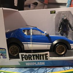 Fortnite Joy Ride Whiplash Rally Car Vehicle With X-Lord 4” Action Figure New 