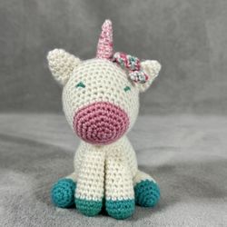 Handmade Stuffed Baby Unicorn