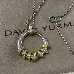  Helena Diamond Wrap Pendant Necklace 