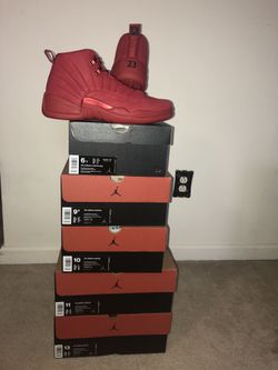 Jordan 12 “Bulls” (ALL SIZES) 6-13