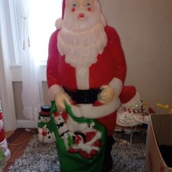  Santa Blow  Mold