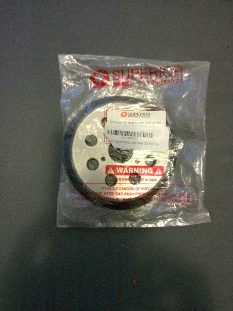 DeWalt 5" Sanding Pad.