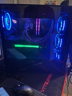 High End Gaming PC - RTX 3090 FTW3 24GB | Ryzen 7 5800X | 32GB RAM | 1TB SSD | RGB | Ready to Game