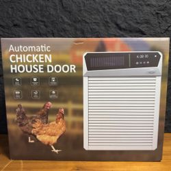 Solar Automatic Chicken Coop Door