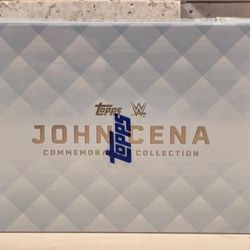 2025 Topps John Cena Commemorative Collection Hobby Box New Factory Sealed 