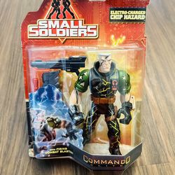 Factory Sealed Vintage Original 1998 Small Soldiers Electro-Charged Chip Hazard Action Figure MOSC