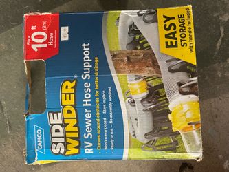 RV Equipment Leveling Blocks Sewer Hose