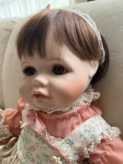 Porcelain baby doll collectible