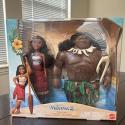 Mattel Disney Moana 2 Moana and Maui Voyager Set 