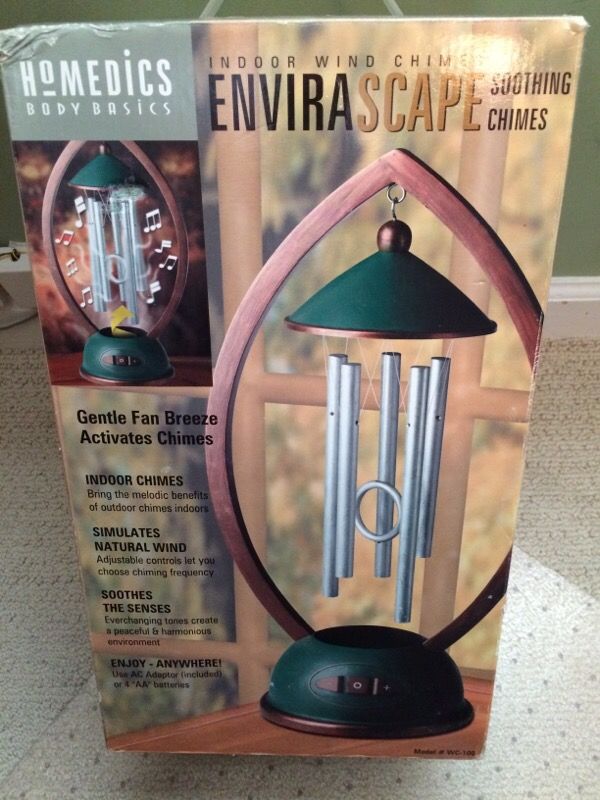 Homedics envirascape wind chime