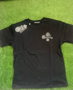 Chrome Hearts Black Cross Embroidered T Shirt Size M | Short Sleeve Graphic Tee