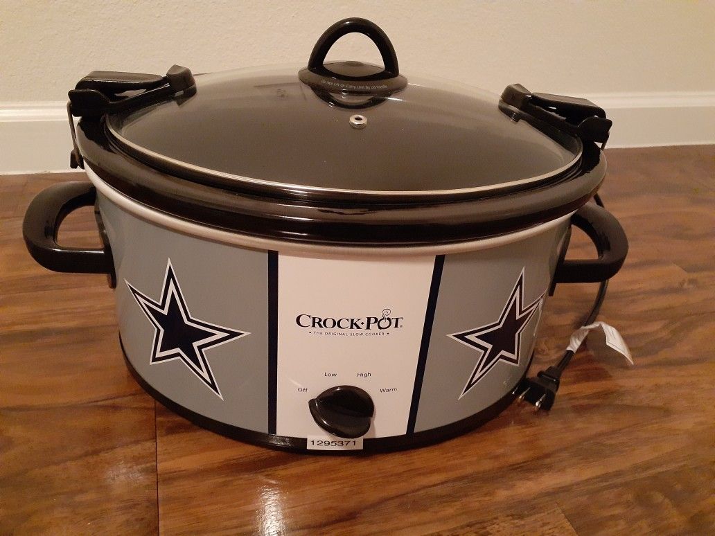 Crock-Pot Dallas Cowboys NFL-6 Quart Cook&Carry Slow Cooker