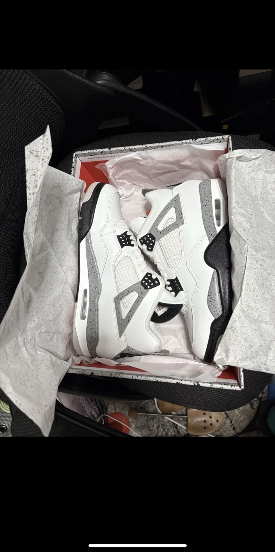 Jordan 4 White Cement Sz 11